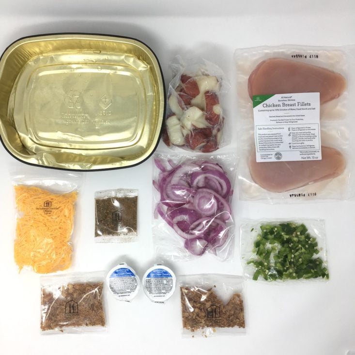 Home Chef Subscription Box Review June 2019 - CHICKEN LAYDOWN