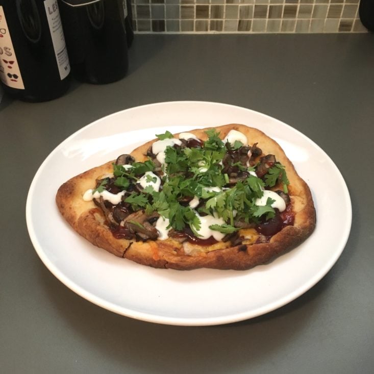 Home Chef Subscription Box Review June 2019 - FLATBREAD DONE