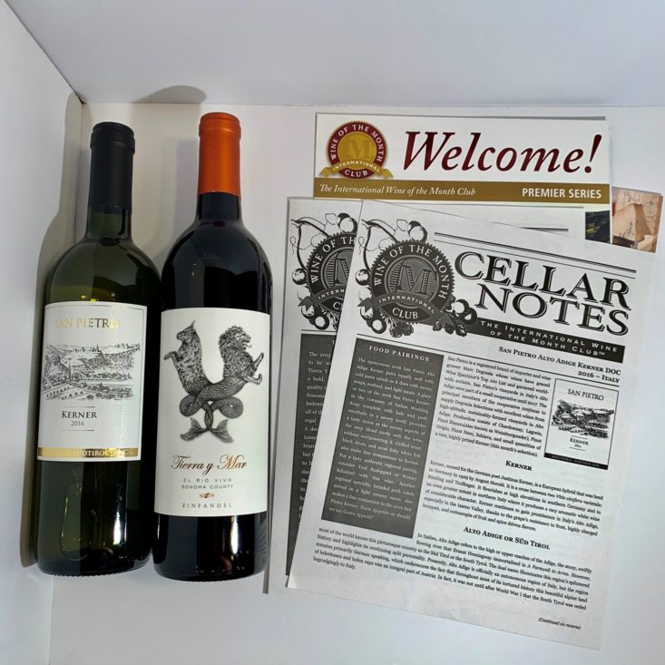 International Wine of the Month Club May 2019 - All Items Unboxed