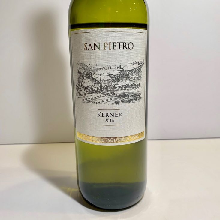 International Wine of the Month Club May 2019 - San Pietro Alto Adige Kerner DOC 2016 Front