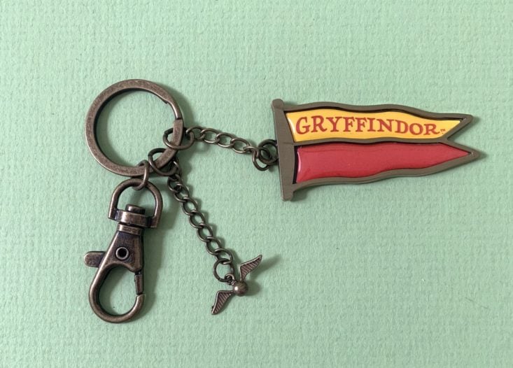 J.K. Rowling’s Wizarding World Crate May 2019 - Quidditch Pennant Keychain 2