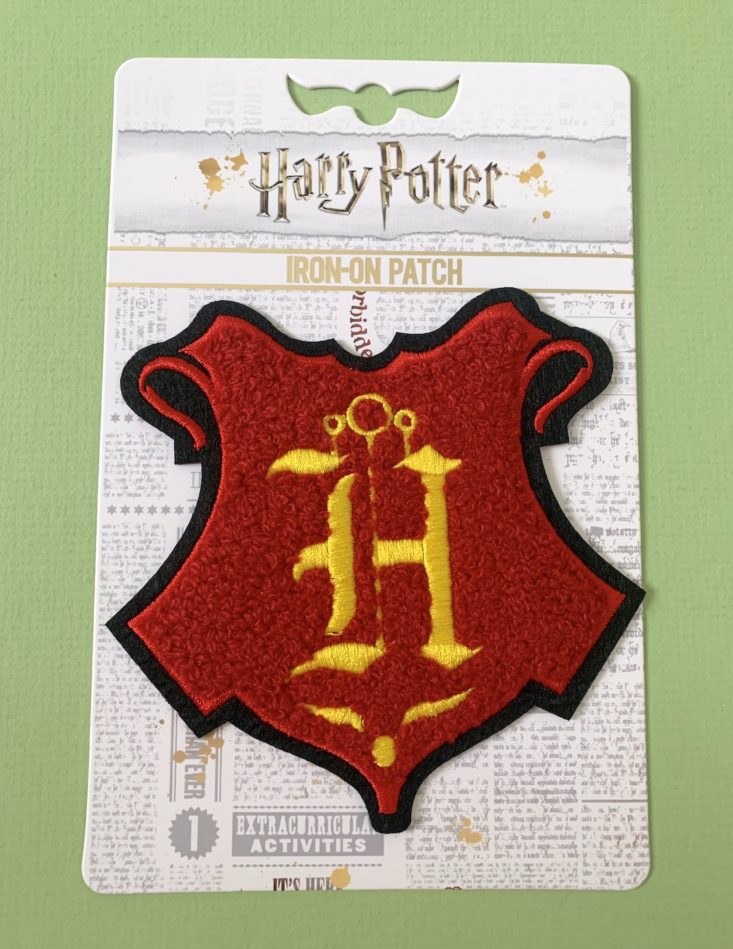 J.K. Rowling’s Wizarding World Crate May 2019 - Quidditch Varsity Patch Front