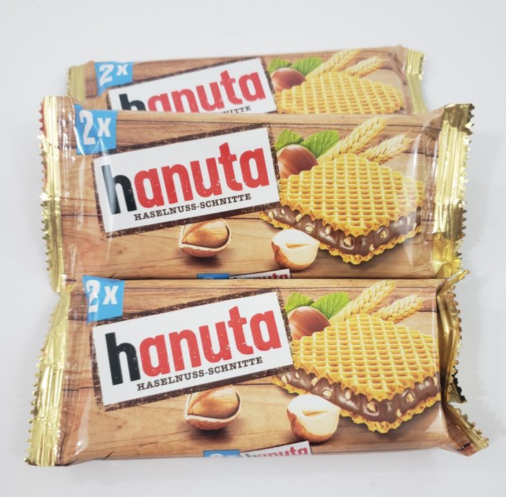 Monthly Box of Food and Snacks June 2019 - Hanuta Wafers with Hazelnut Cream 1