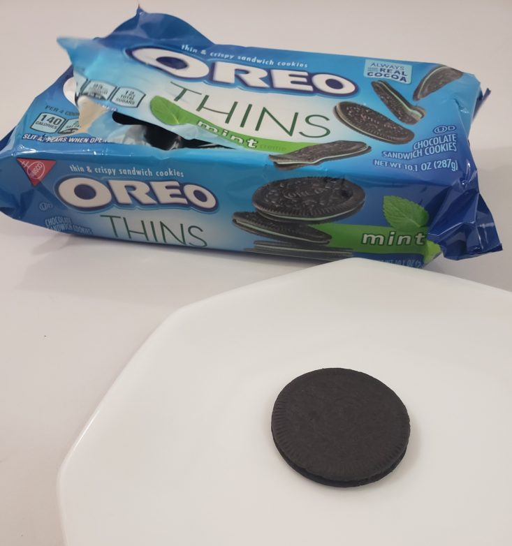 Monthly Box of Food and Snacks June 2019 - Oreo Thins Mint Flavored 3
