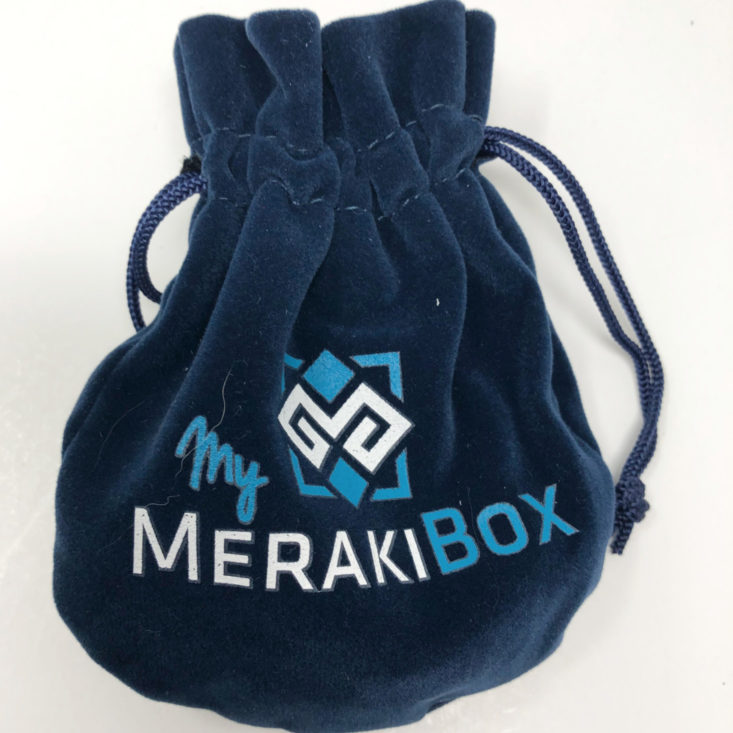 My Meraki Box Subscription Review May 2019 - Small Velvet Bag Top 10