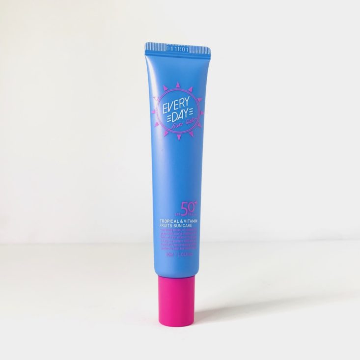Pink Seoul Plus Box May June 2019 Review - A’Pieu Everyday Sun Gel Front