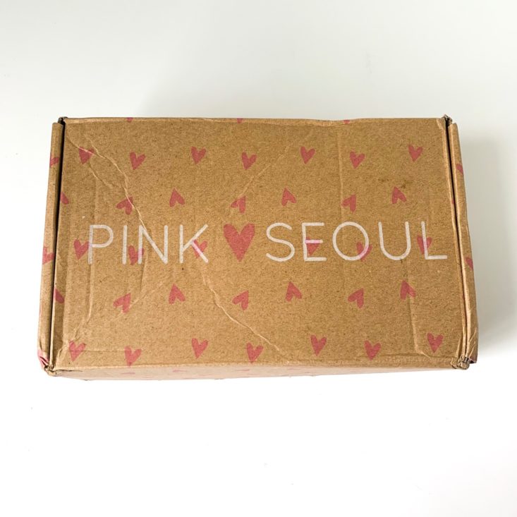 Pink Seoul Plus Box May June 2019 Review - Box Closed Top
