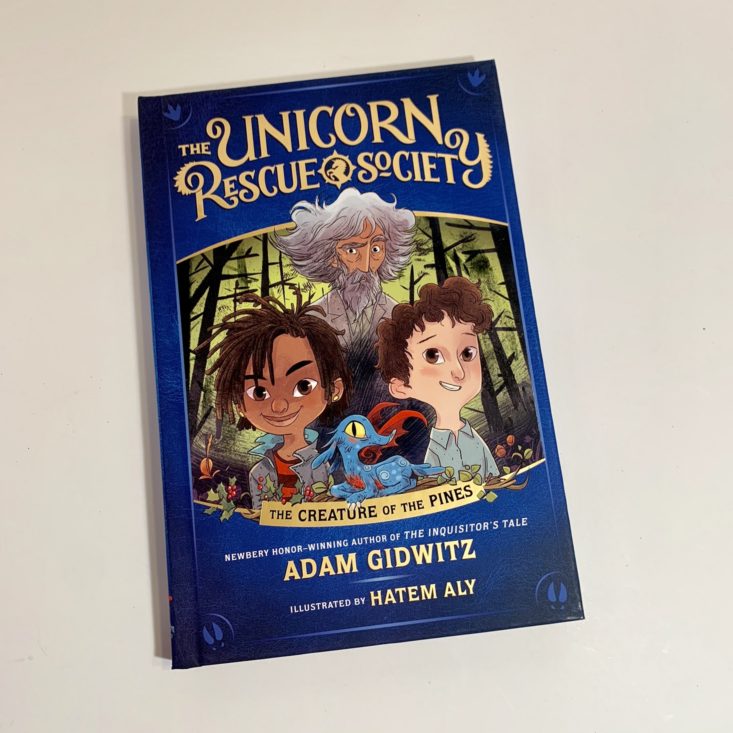 Prime Book Box May 2019 - The Creature of the Pines (The Unicorn Rescue Society) by Adam Gidwitz and Illustrated by Hatem Aly 1