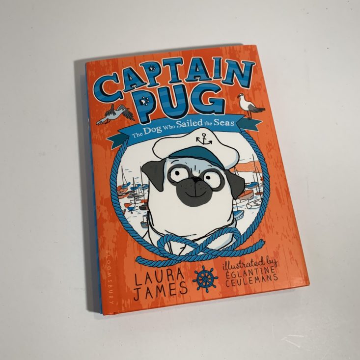 Prime Book Box Review April 2019 - Captain Pug 1 Front Top