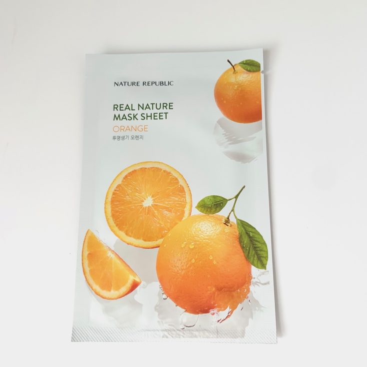 Sooni Mask June 2019 orange