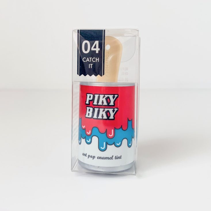 Sooni Mini Pouch June 2019 - Tony Moly PikyBiky Art Pop Enamel Tint in 04 Catch It 1