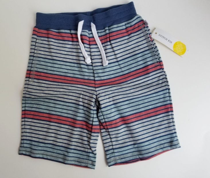 Stitch Fix Kids Boys June 2019 striped shorts
