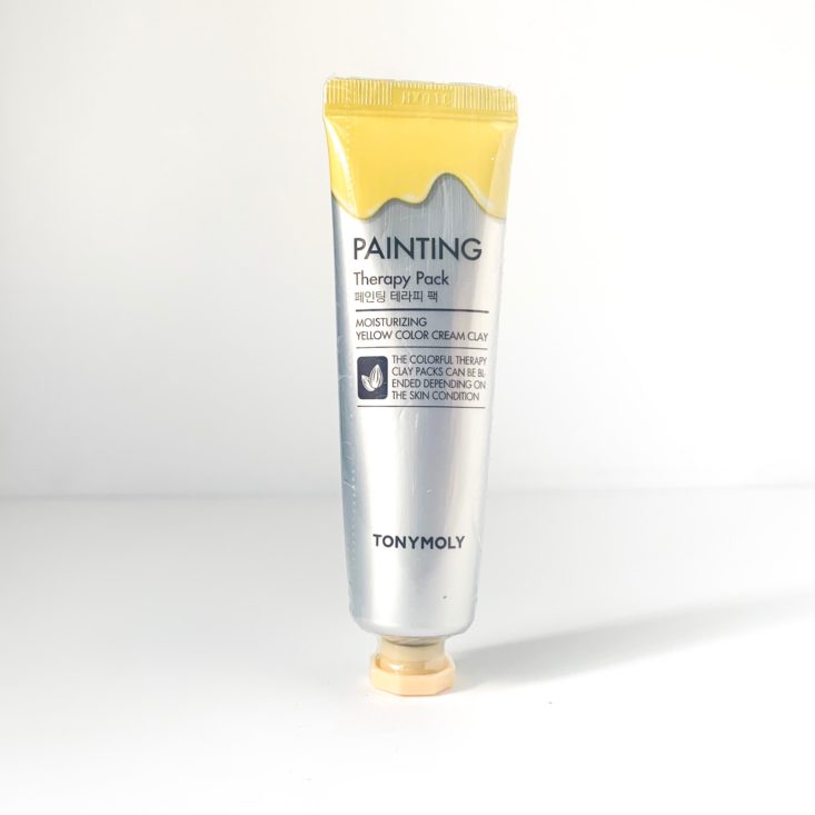 TONYMOLY Monthly Bundle Review May 2019 - Painting Therapy Mask in Yellow Front