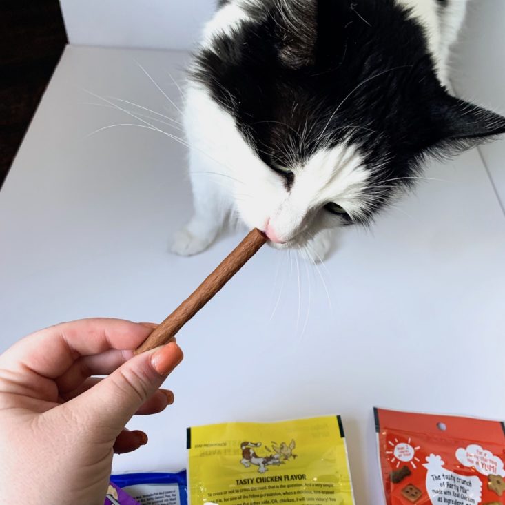 Target Pet Box for Cats May 2019 - Meat Sticks 3