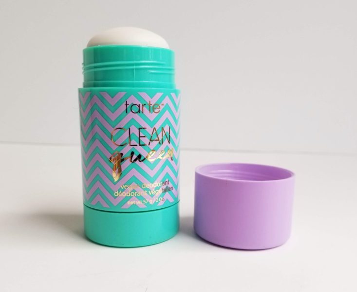 Tarte Create Your Own Kit June 2019 deodorant open