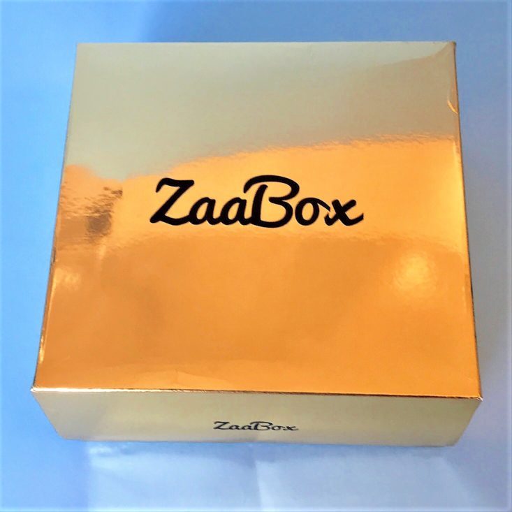 ZaaBox Women of Color Subscription Review May 2019 - Box Closed Top