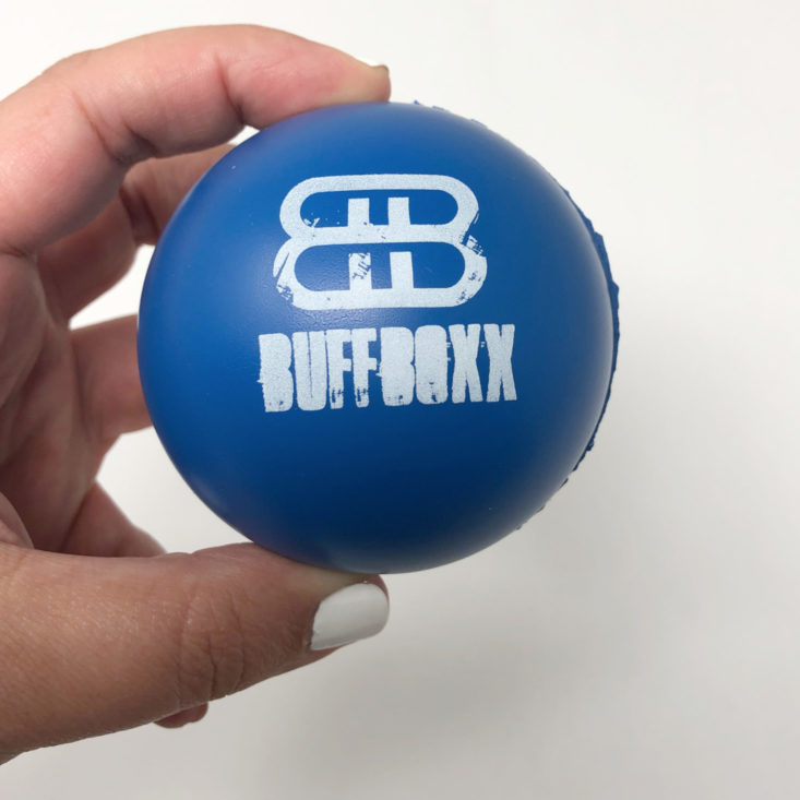 BuffBoxx June 2019 - Bonus BuffBoxx Foam Stress Ball