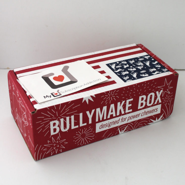 Bullymake Box July 2019 - Box Review Top