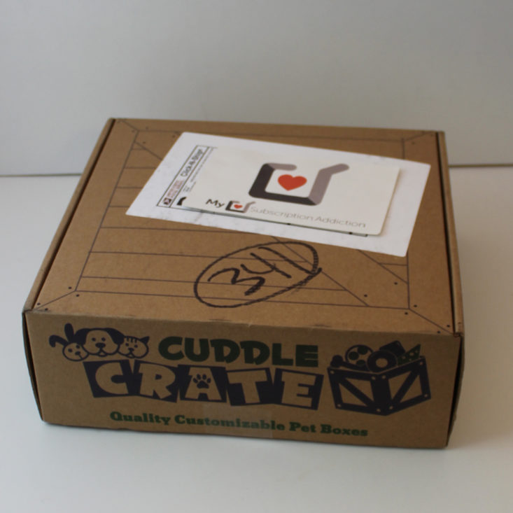 Cuddle Crate June 2019 - Box Review Front