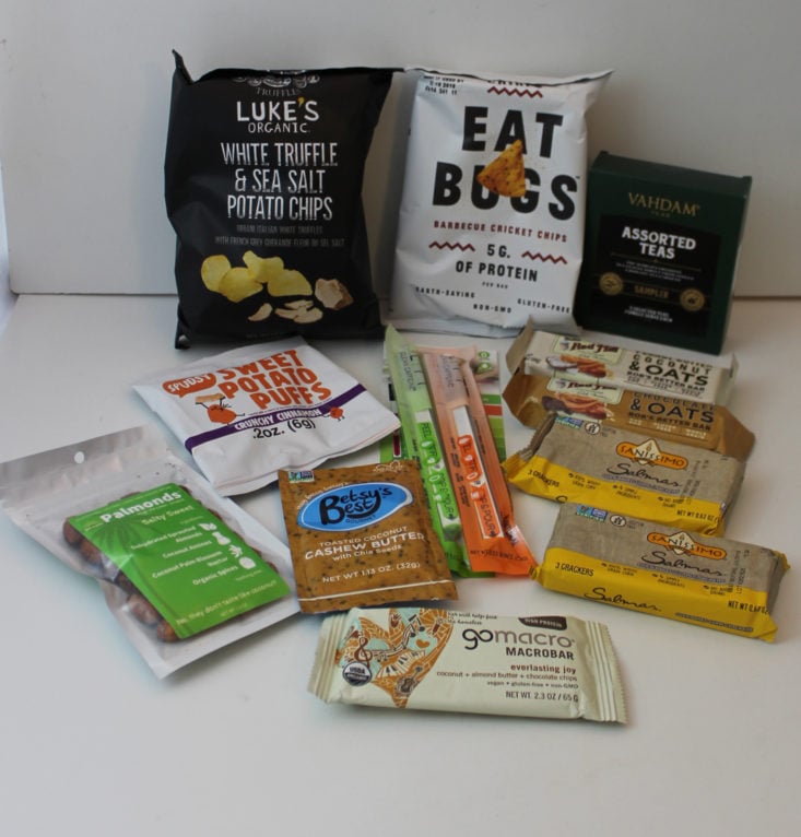 Fit Snack Box June 2019 - All Products Front