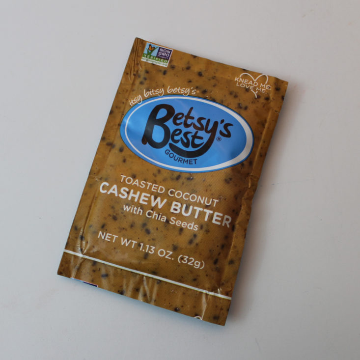 Fit Snack Box June 2019 - Toasted Coconut Cashew Butter Top