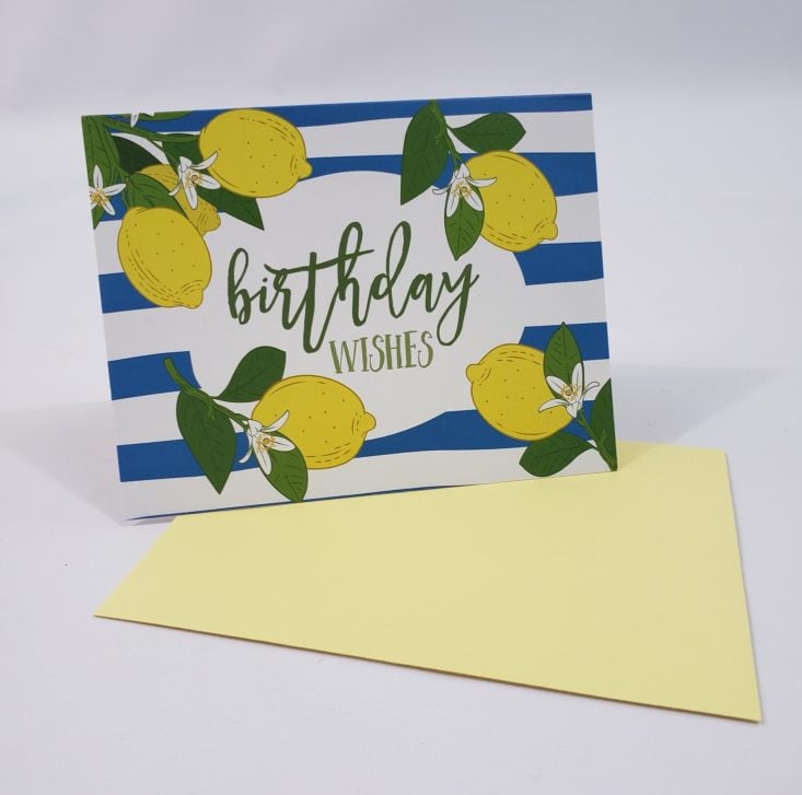 Flair & Paper July 2019 - Birthday Wishes Greeting Card