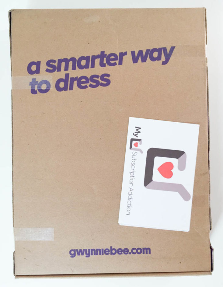 Gwynnie Bee June 2019 - Box