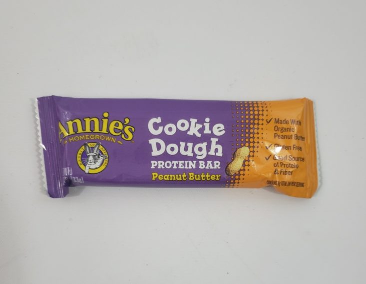 Monthly Box of Food and Snack July 2019 - Annie’s Cookie Dough Protein Bar 4