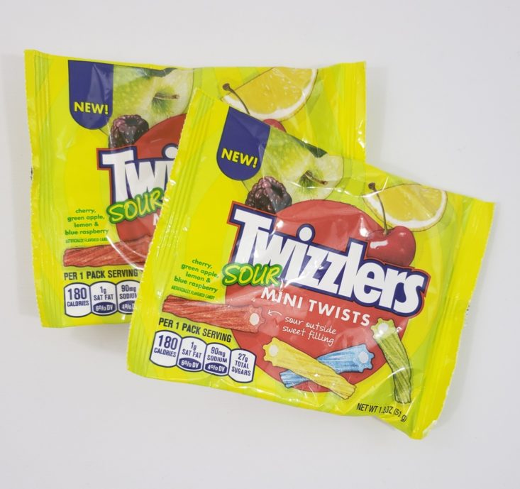 Monthly Box of Food and Snack July 2019 - Twizzlers Sour Mini Twists 1