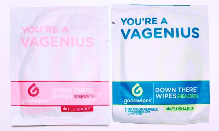 Rose War Panty Power June 2019 - Goodwipes in Shea-Coco and Rosewater