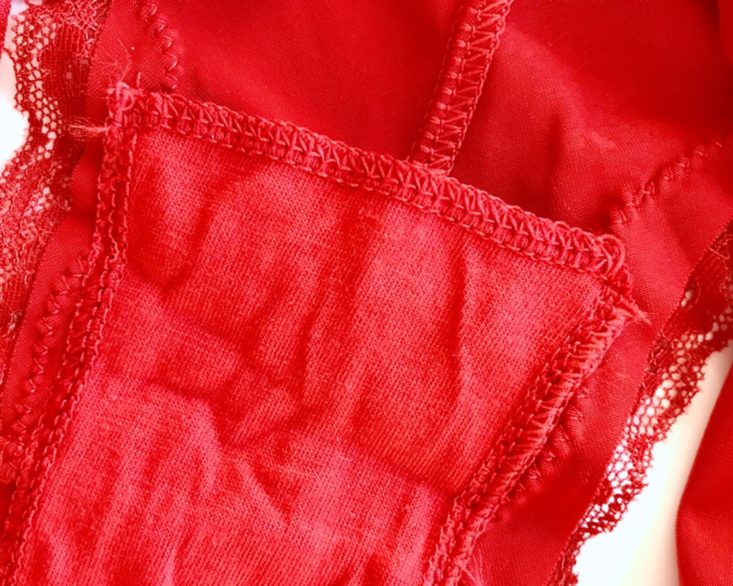 Rose War Panty Power June 2019 - Red Lace Panties Middle