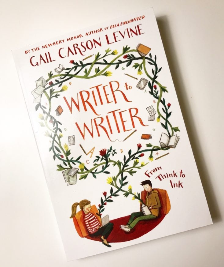 Scribbler May 2019 - Writer to Writer by Gail Carson Levin Front Top
