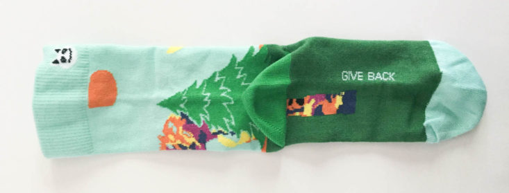 Sock Panda Men May 2019 - Giraffe in the Evergreens Socks 5