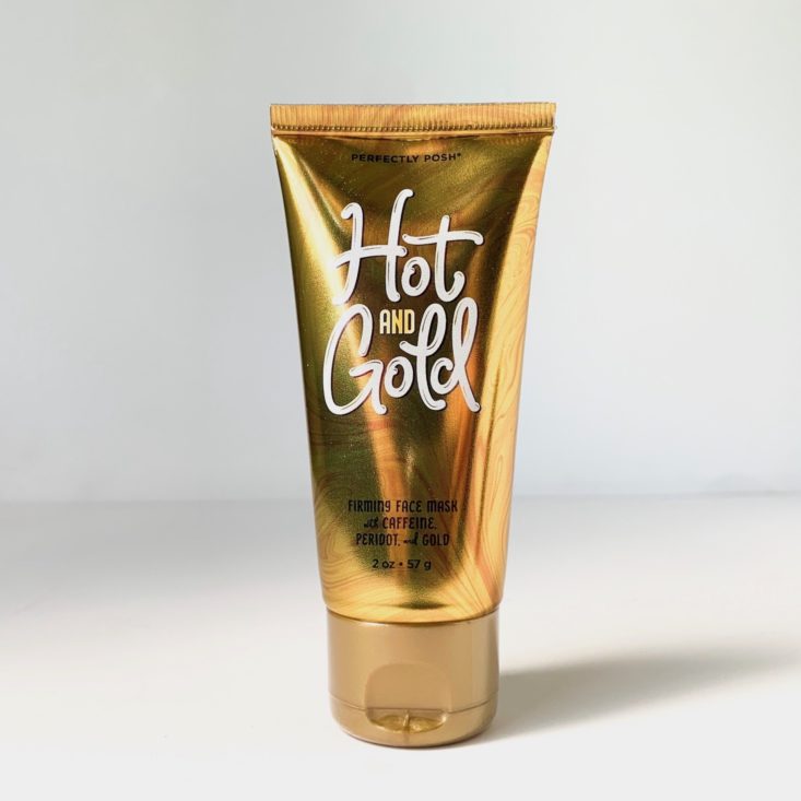 The Bless Box May 2019 gold mask