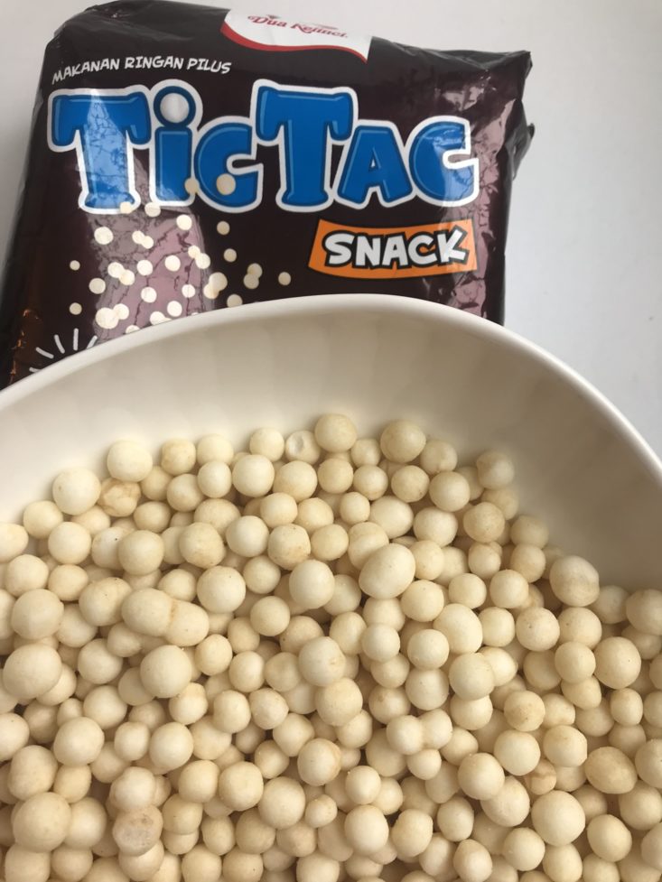 Universal Yums July 2019 - TicTac Snack Grilled Beef Opened