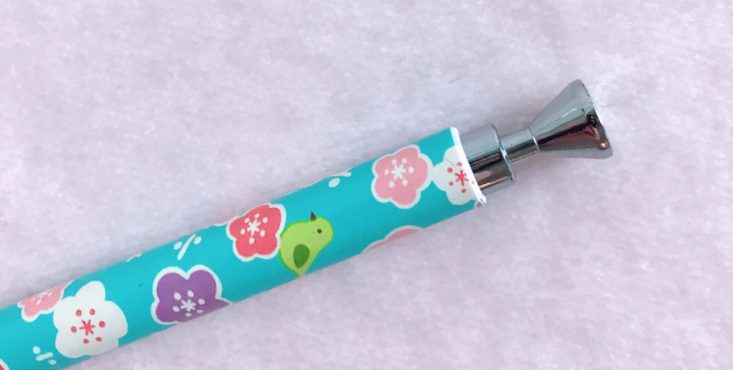 ZenPop Stationery May 2019 - Mechanical Pencil End Portion Top