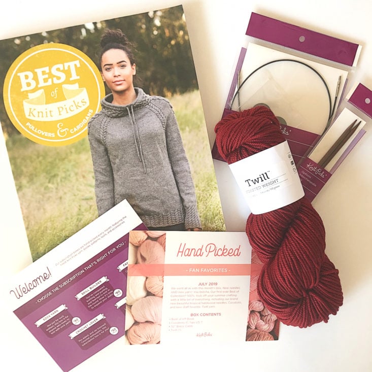 KnitPicks Review July 2019 all items