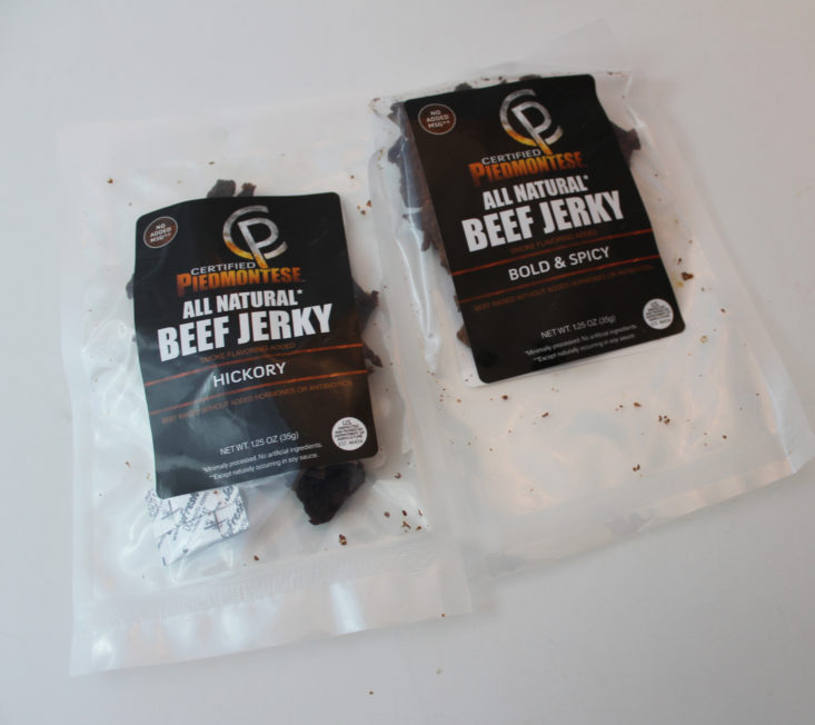 Bulu Box Weight Loss Subscription Box August 2019 - Beef Jerky Top