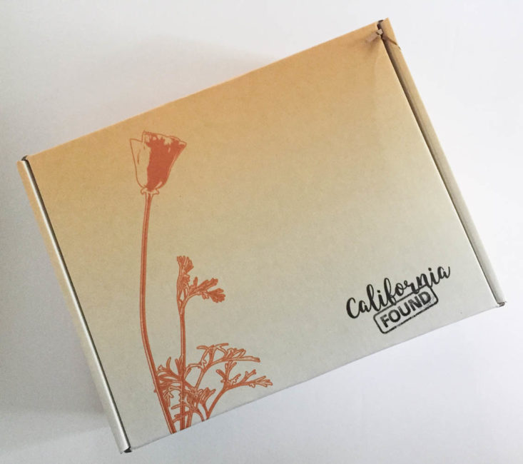 California Found Subscription Box July 2019 - Box Front