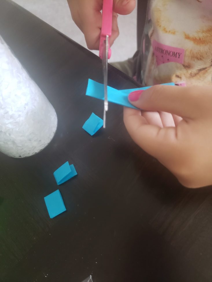 Doodle Crate Mini Journals 2019 - Cut Up a blue Paper Top