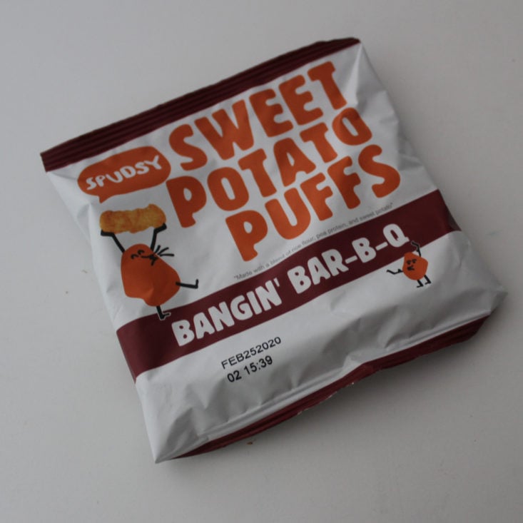 Fit Snack August 2019 - Sweet Potato Puffs in Bangin’ Bar-B-Q Unopened
