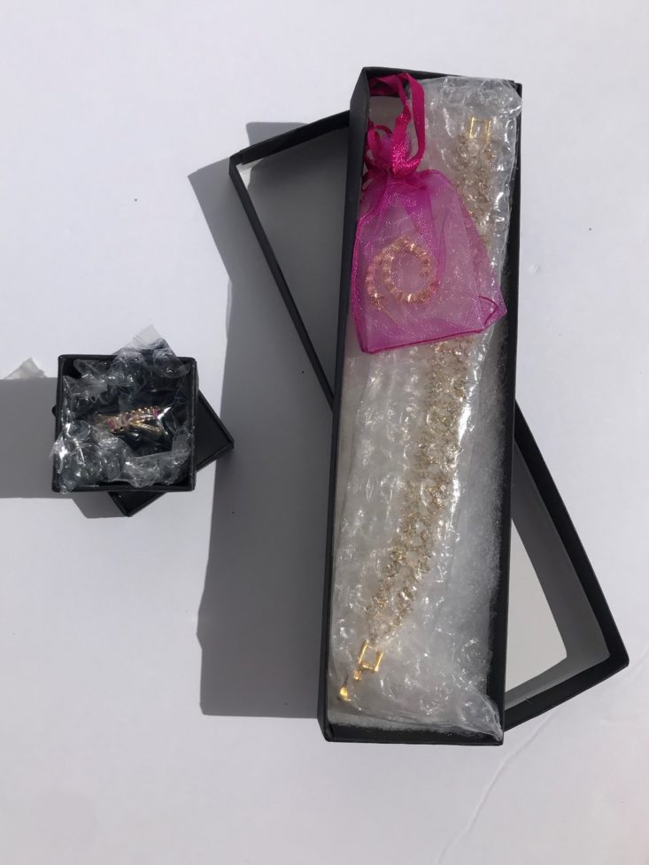 Jewelry Subscription Box August 2019 - Boxes Opened Top