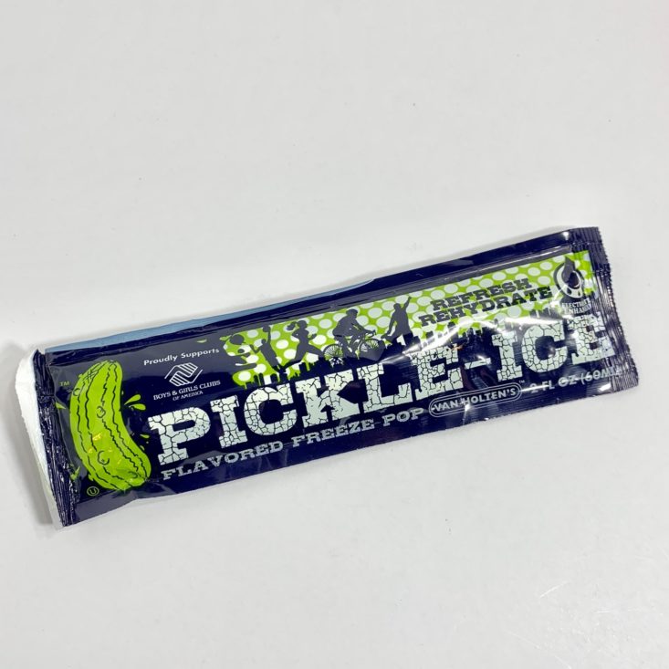Keto Krate Subscription Box July 2019 - Pickle Ice Front Top