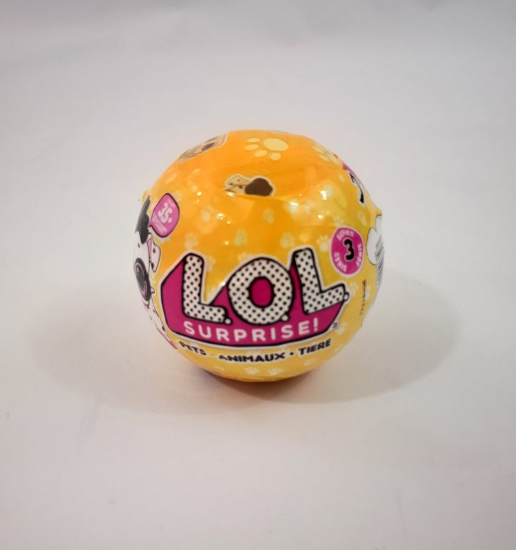 LOL Summer Box Review 2019 - L.O.L. Ball Front