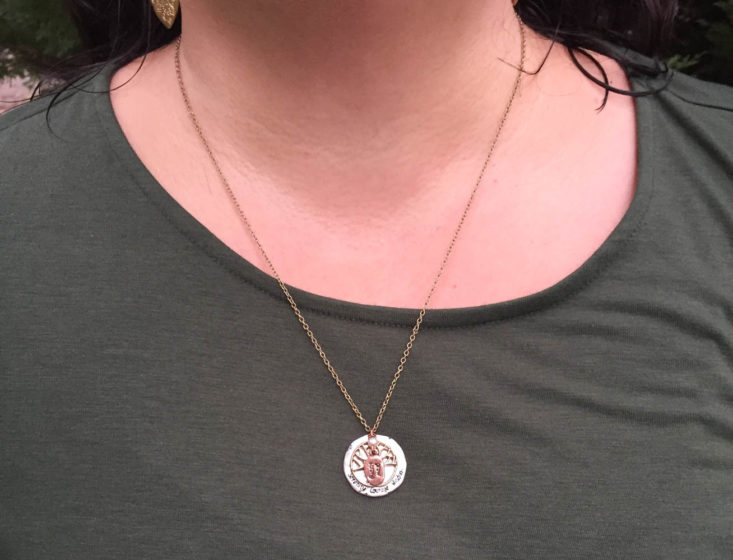 Nadine West July 2019 - Serenity Tree of Life Necklace 3