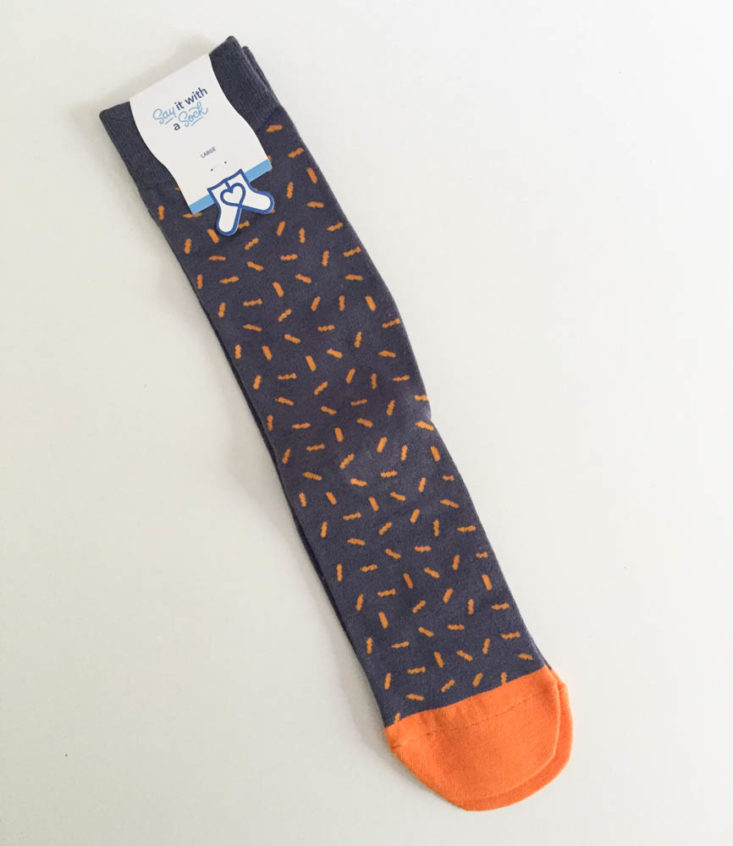 Say It With A Sock Men’s Two Pair July 2019 - Patterned Full View Top