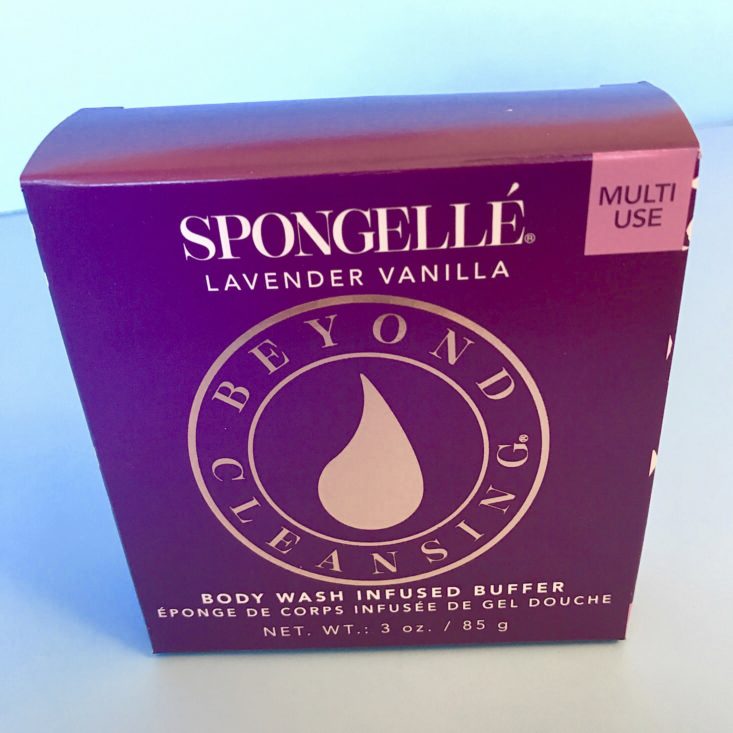 SinglesSwag August 2019 - Spongellé Lavender Vanilla for SinglesSwag Front