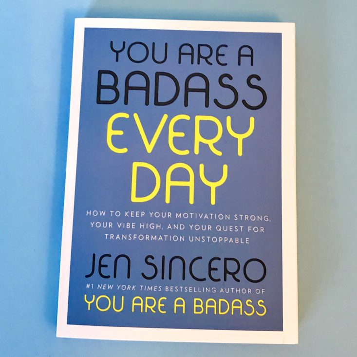 SinglesSwag August 2019 - You Are A Badass Every Day by Jen Sincero Front