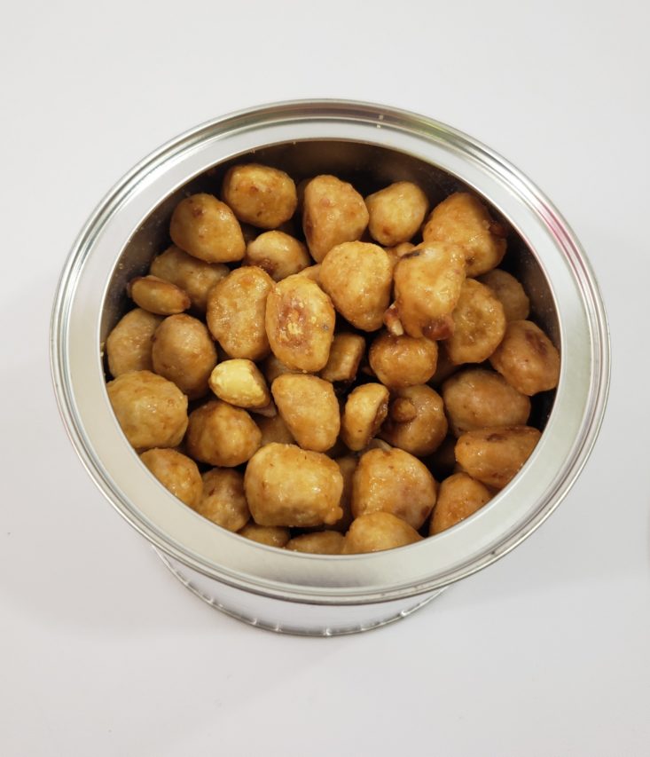 Snack With Me August 2019 - Butter Toffee Peanuts Opened Top