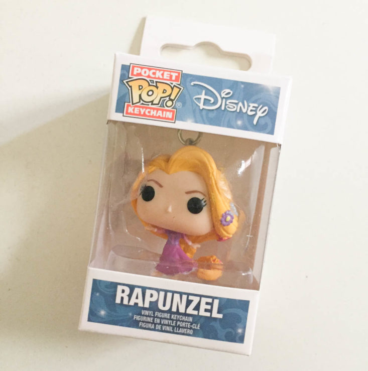 Super Geek Box Prime Summer 2019 - Disney Rapunzel Pocket Pop Keychain by Funko 1